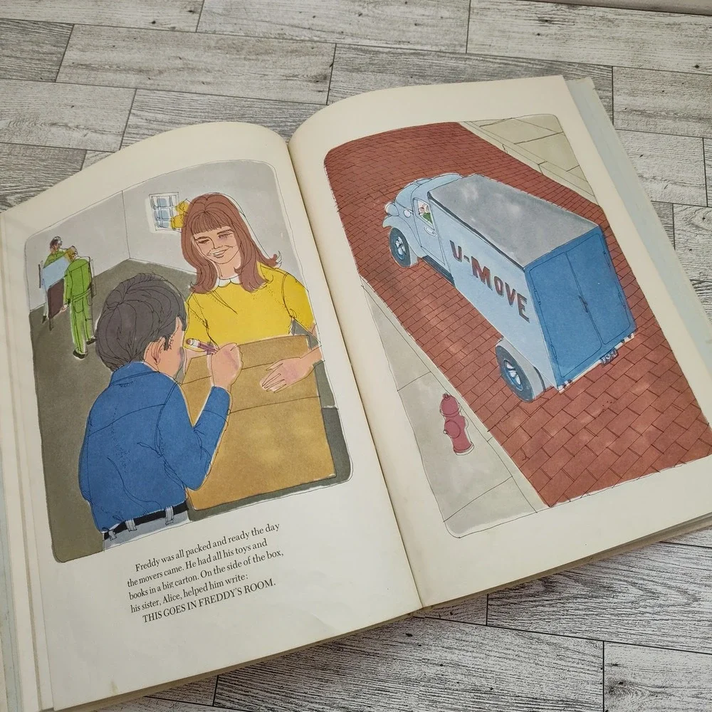 No Room For Freddy by Seymour Reit Kids Hardcover 1970 Vtg Retro‎ Book Ex-Lib